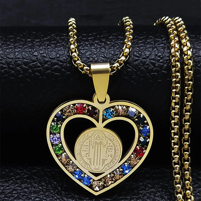 Catholic Jesus Cross Necklace <3