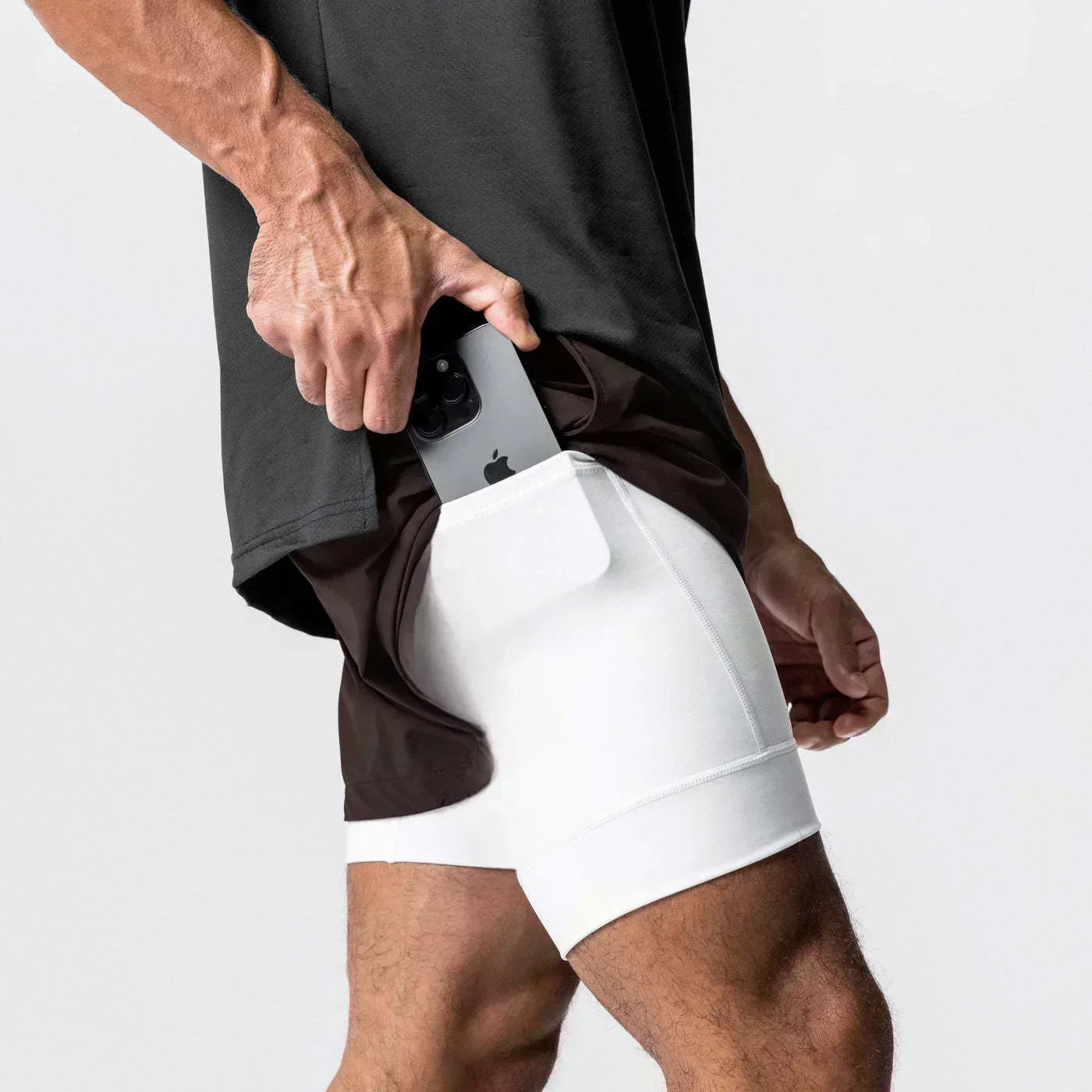 One Piece Men's Double Shorts