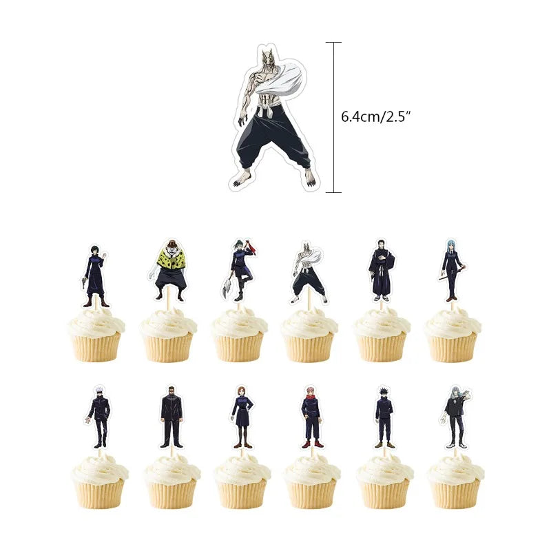 Jujutsu Kaisen Birthday Party Decorations Anime