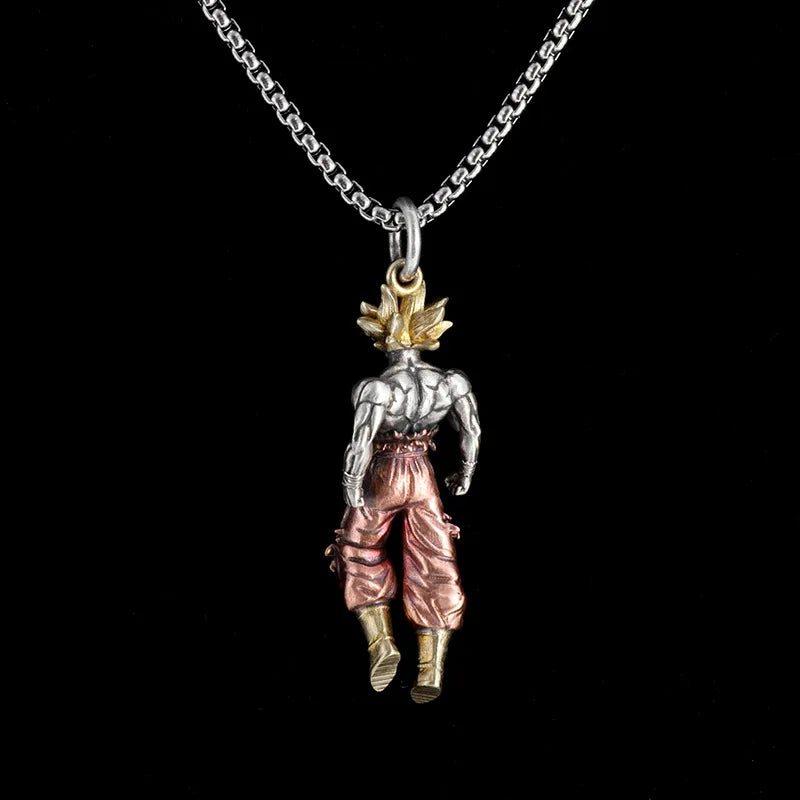 NEW! Dragon Ball Z Super Saiyan Son Goku Necklace <3