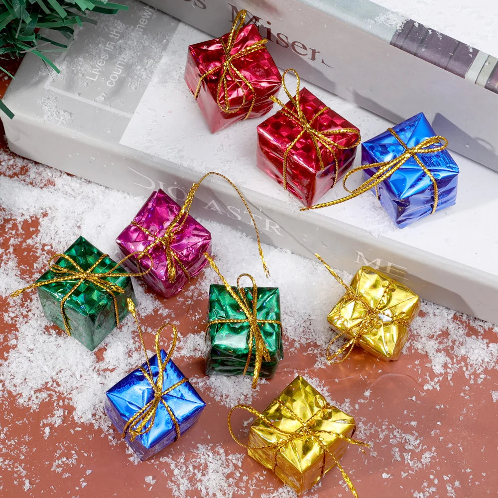 Mini Xmas Ornaments Gifts Boxes