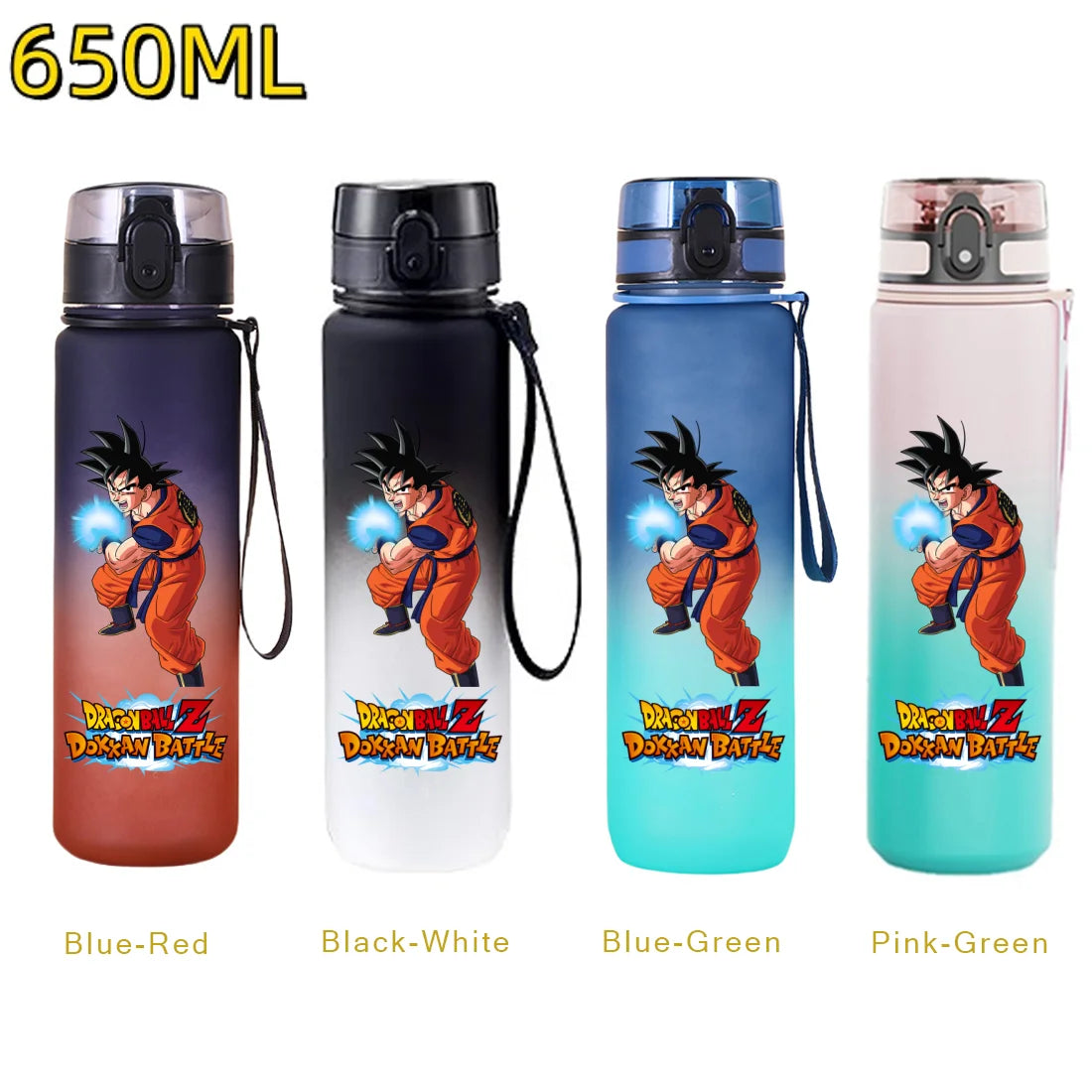 650ML Anime Dragon Ball Son Goku Sports Water Bottle