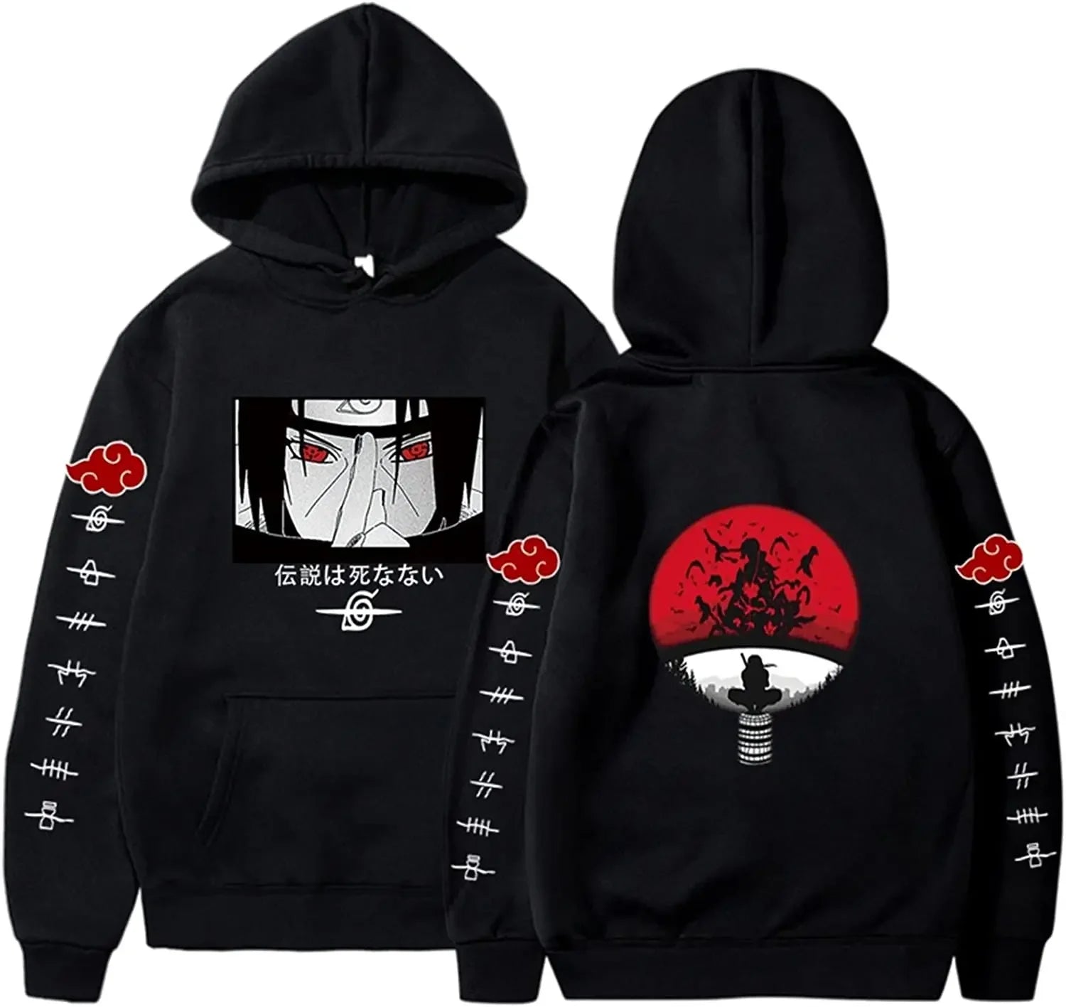 Anime Hoodie Uchiha Itachi <3