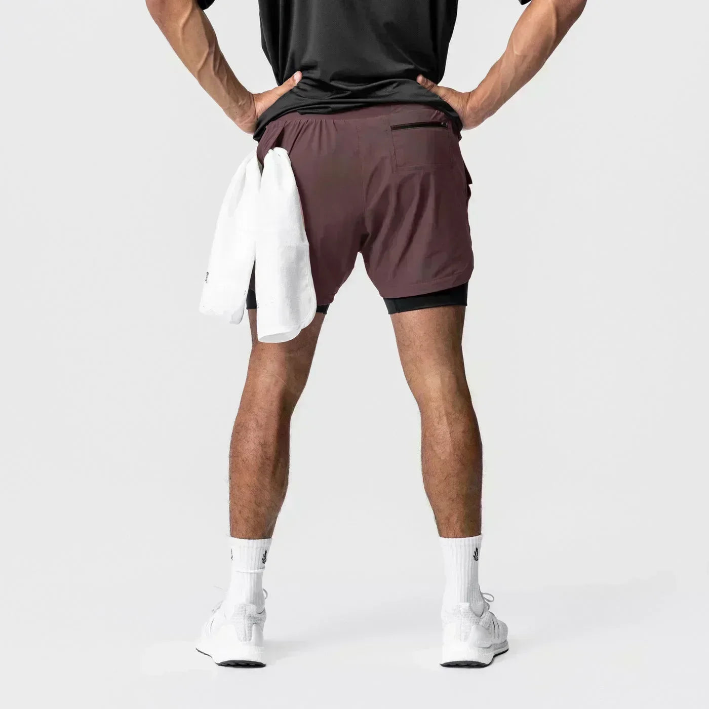 Dragon Ball Men's Double Layer 2-in-1 Shorts