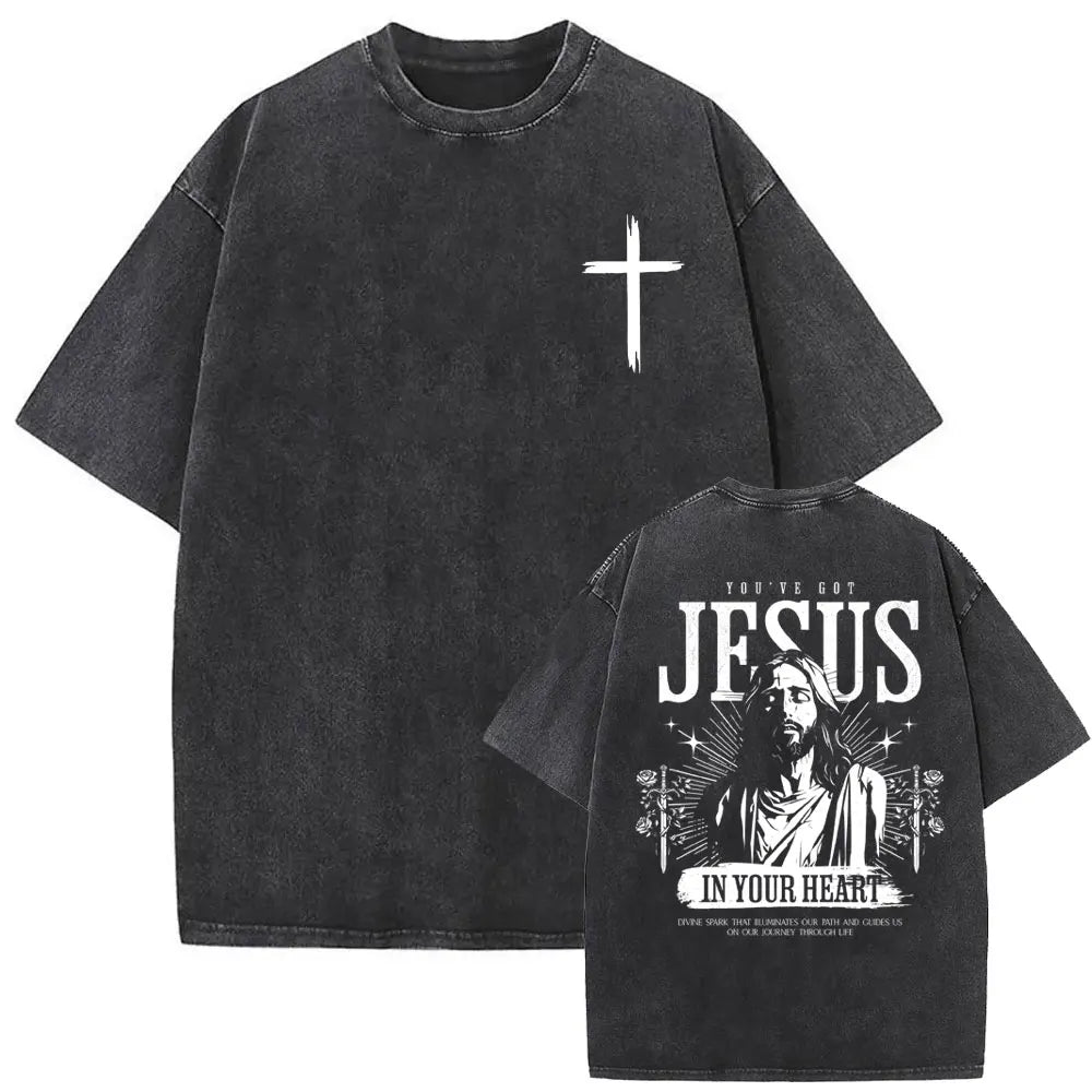 Jesus Vintage Washed T-shirt