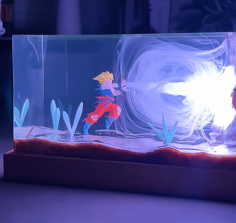 Dragon Ball Gogeta Lamp Kamehameha 🫨🫨❤️