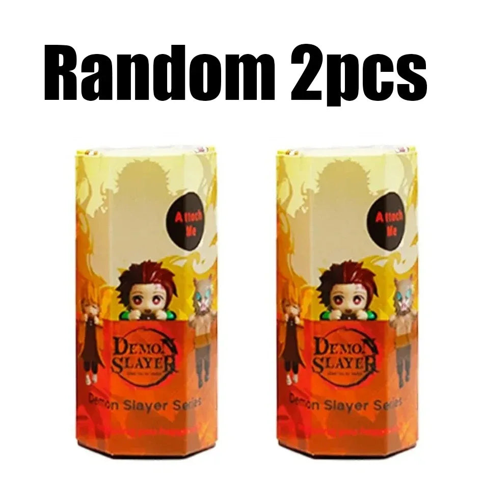 2025 Demon Slayer Hippers Blind Box Mini Action Figures