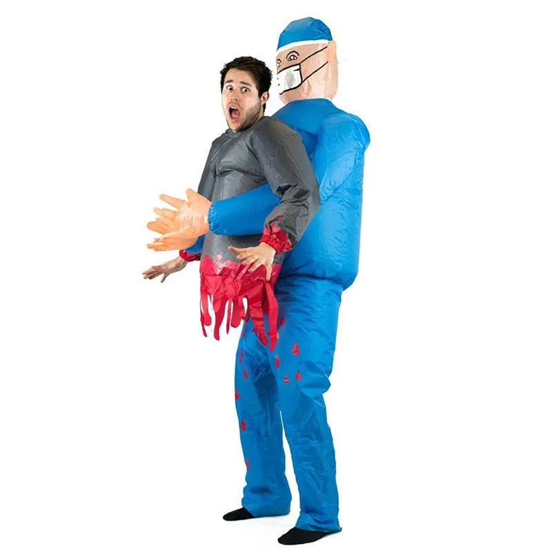 Funny Horro Costume Bleeding Surgeon