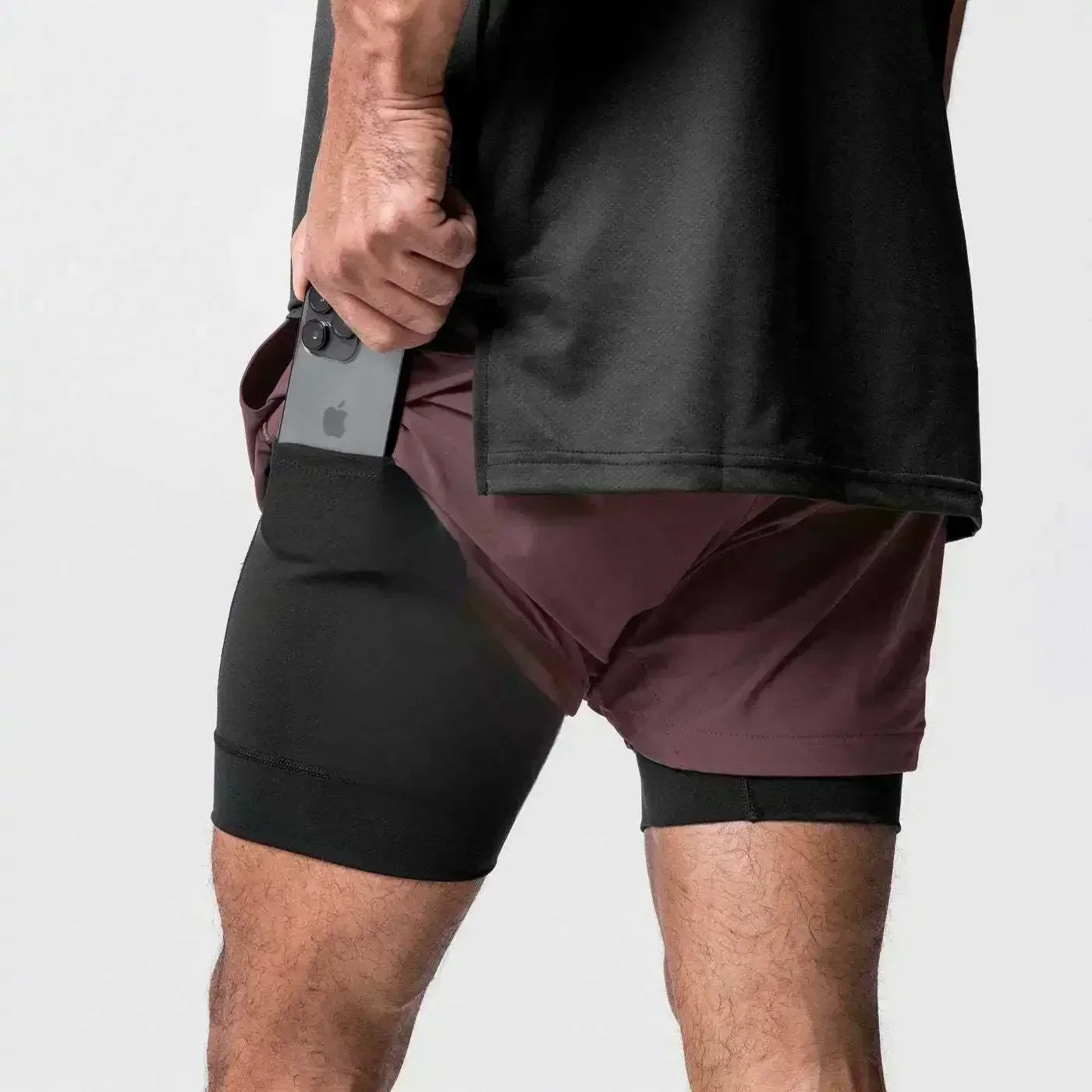 One Piece Men's Double Shorts