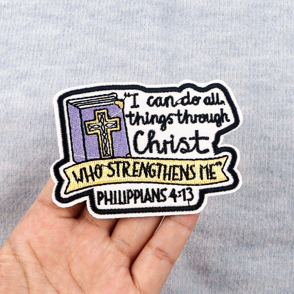 Jesus Funny Sayings Embroidered Patches