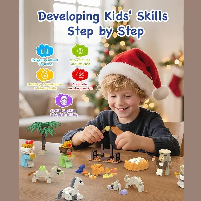 Christmas Advent Calendar Gift Box