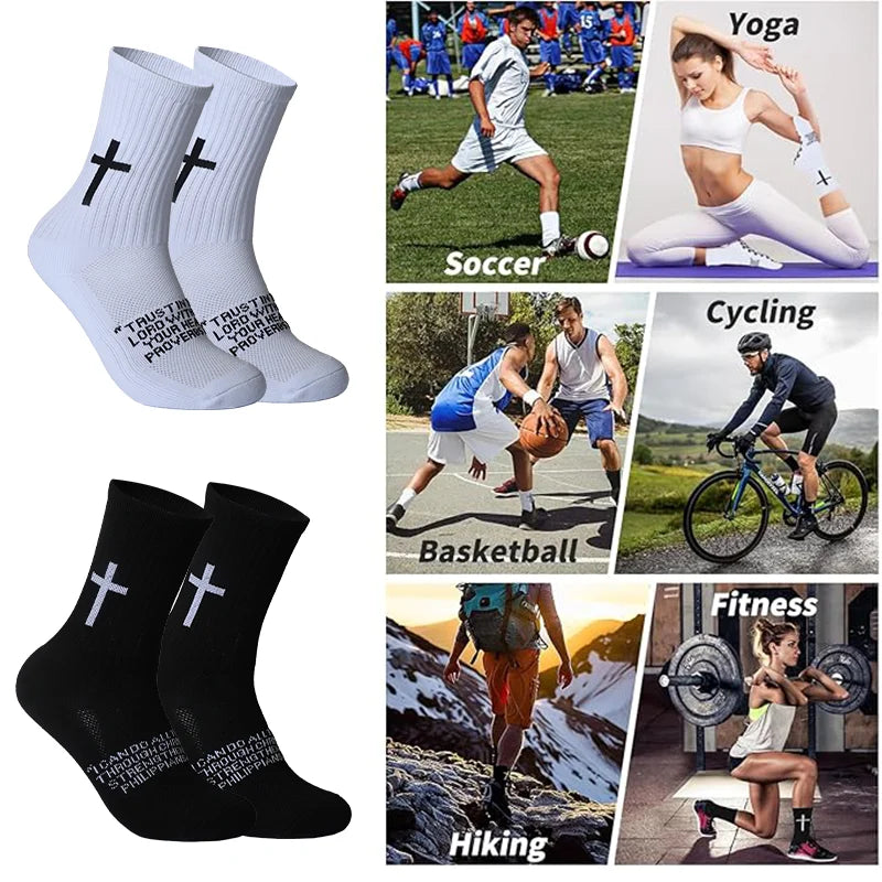 4 Pairs Christian Socks