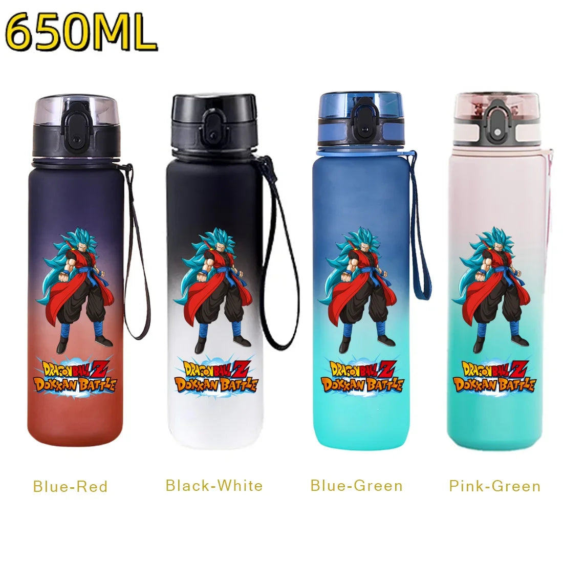 650ML Anime Dragon Ball Son Goku Sports Water Bottle