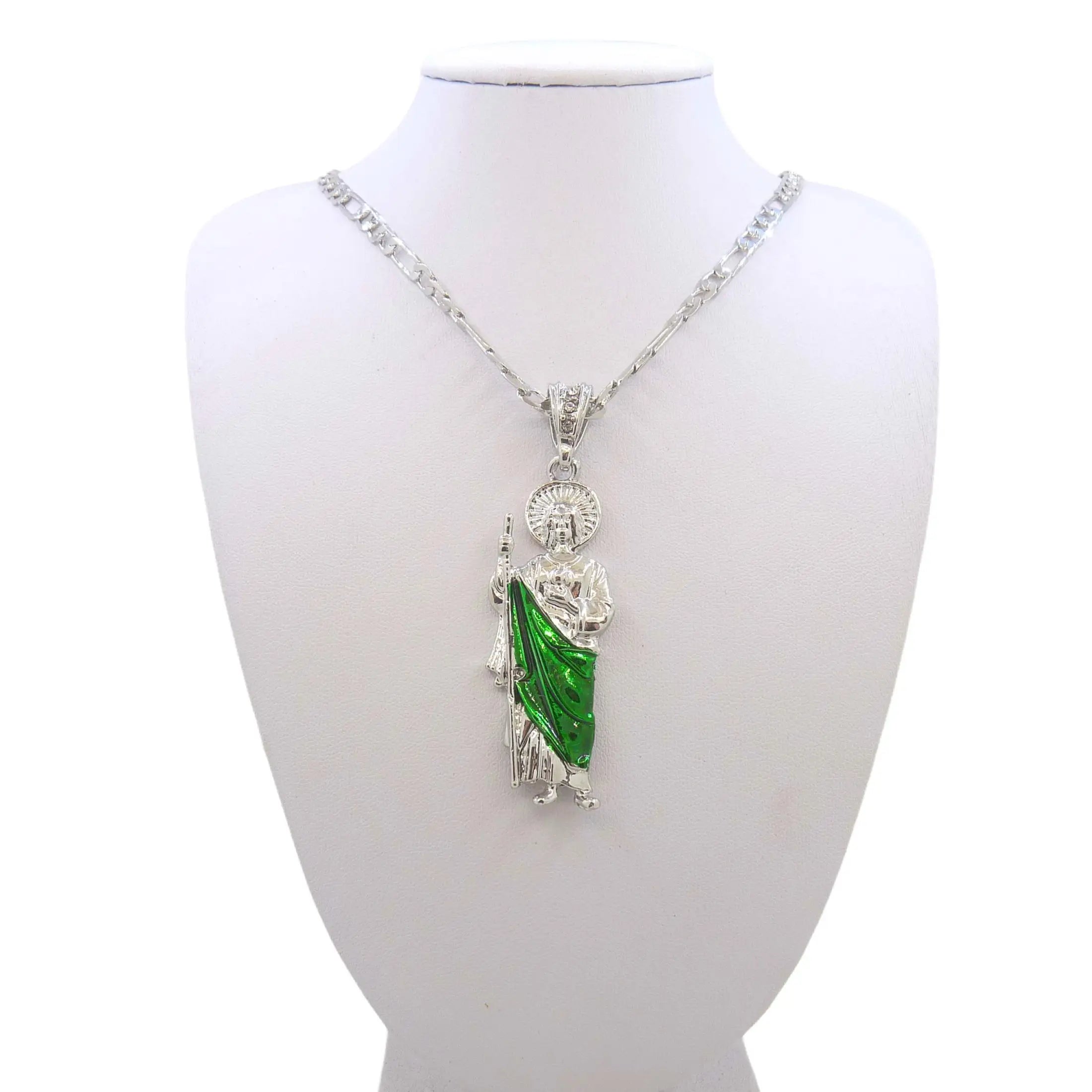 Saint Jude Necklace 14K Gold Plated