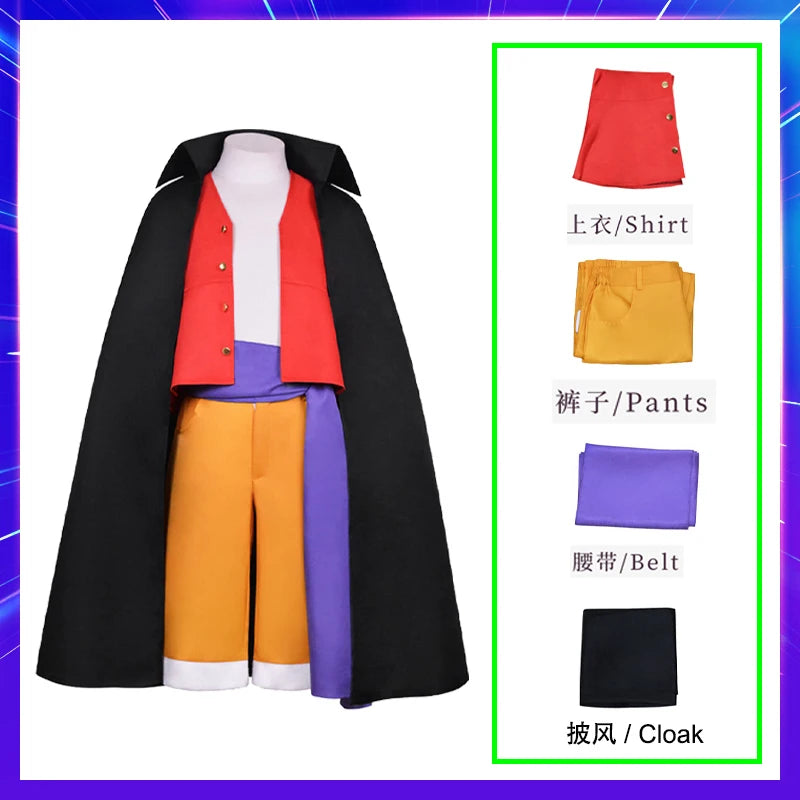 One Piece Pirate Luffy Cosplay Costumes