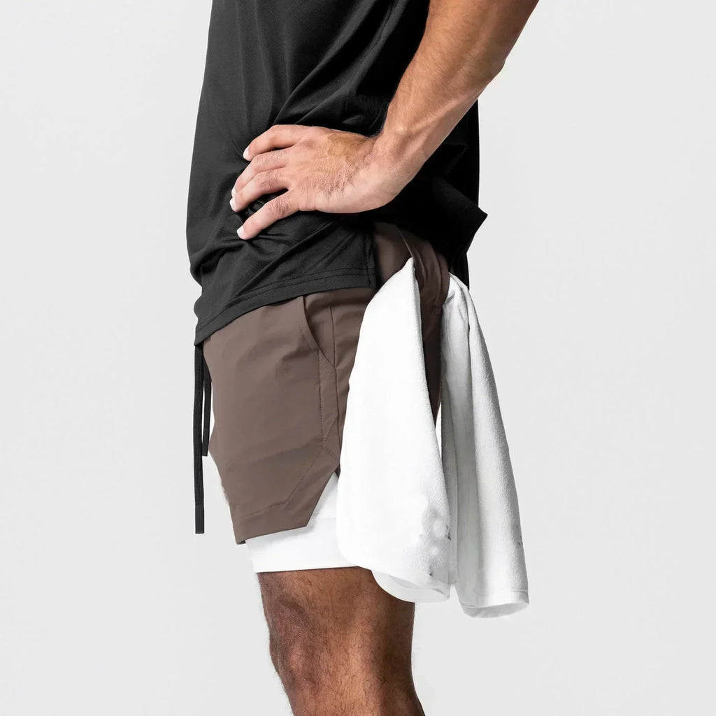 One Piece Men's Double Shorts