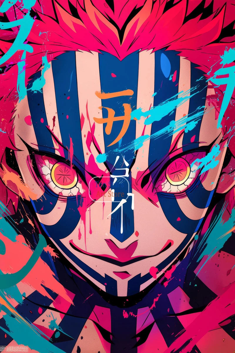 Demon Slayer Poster/Wall Pictures Home Room Decor