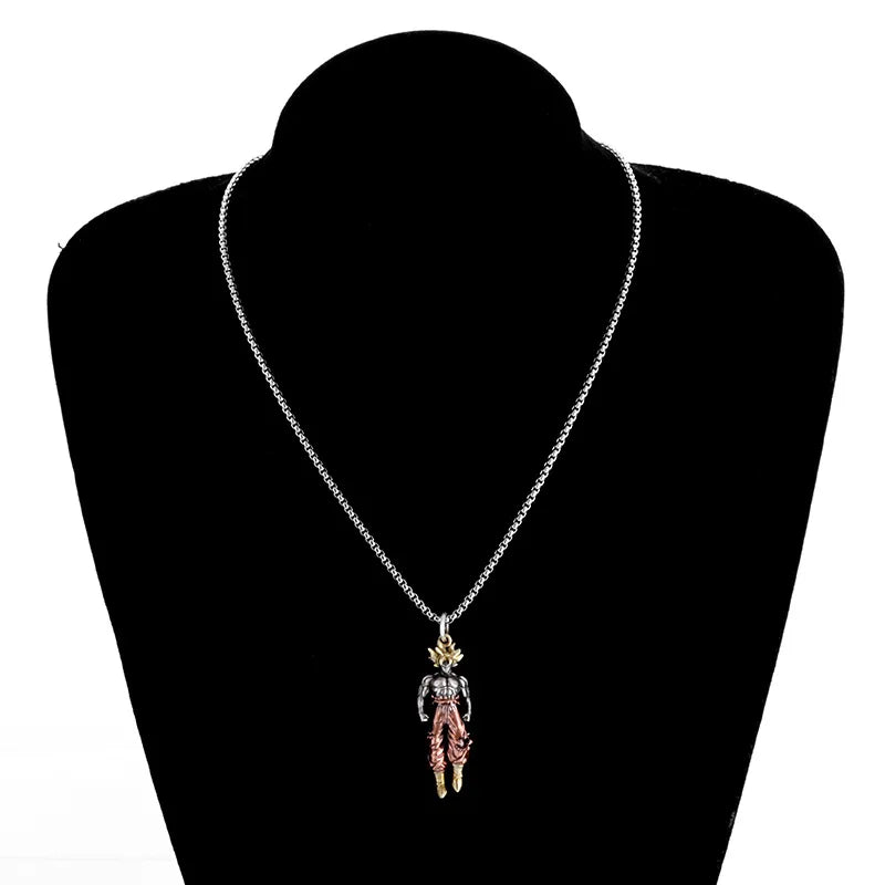 NEW! Dragon Ball Z Super Saiyan Son Goku Necklace <3
