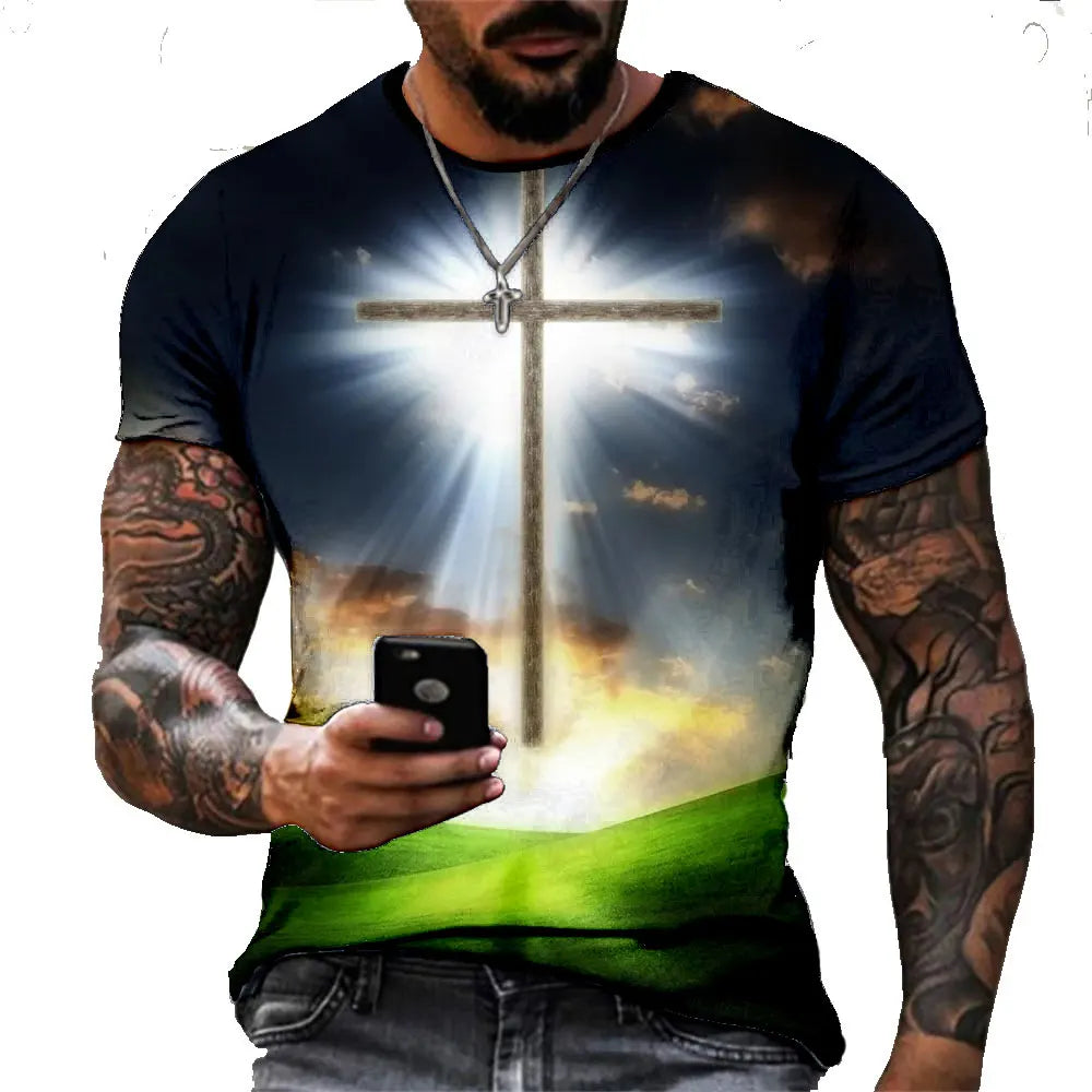 God Bless Vintage Jesus Christ T Shirt