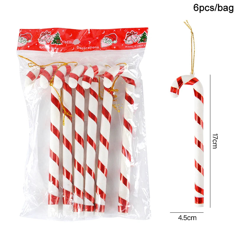 Christmas Lollipop Candy Cane Pendant