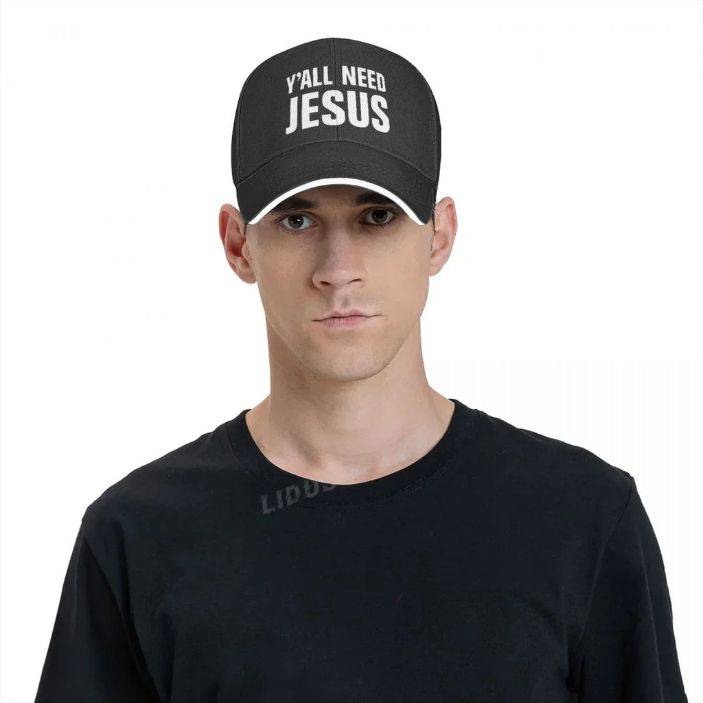 Y'all Need Jesus Baseball Cap ❤️
