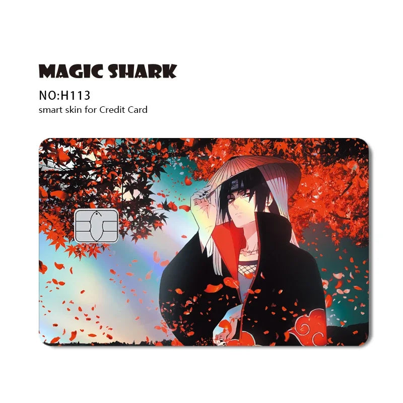 Pain Anime Sticker for Credit Cards