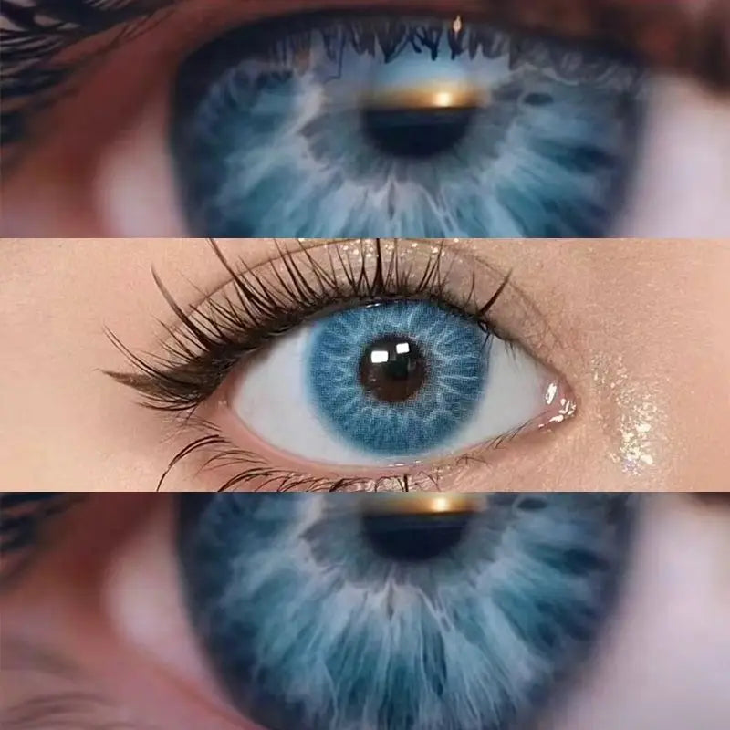 Lens 1pair Satoru Gojo Cosplay Blue Color