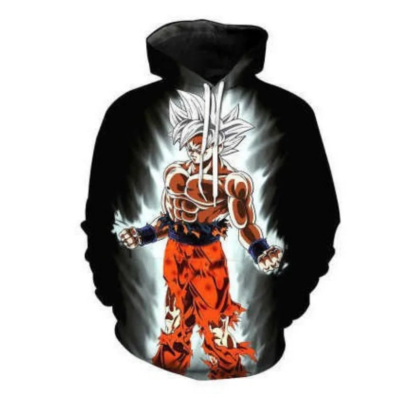 Winter Oversized Dragon Ball Hoodie