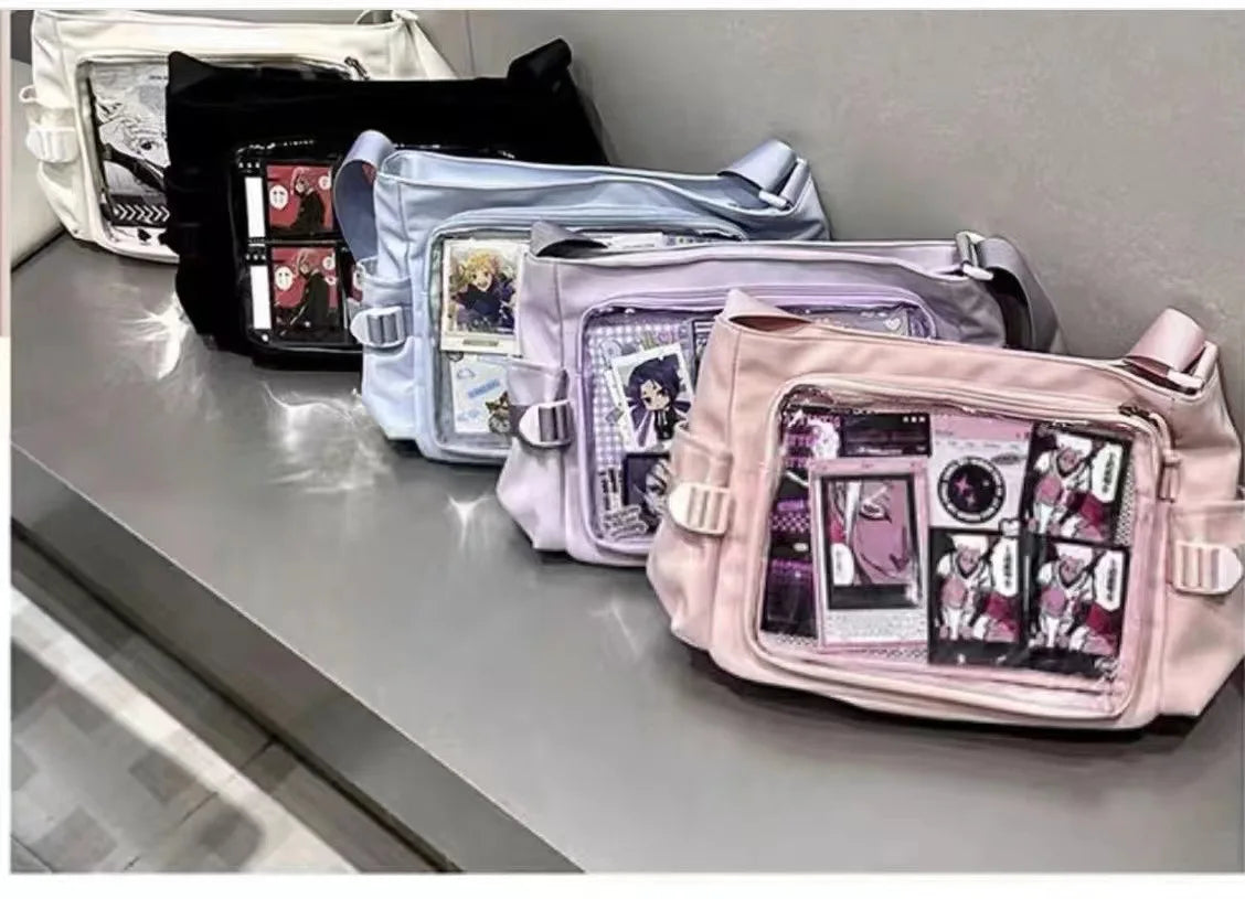 NEW! Japan Style Transparent Postcard Bag