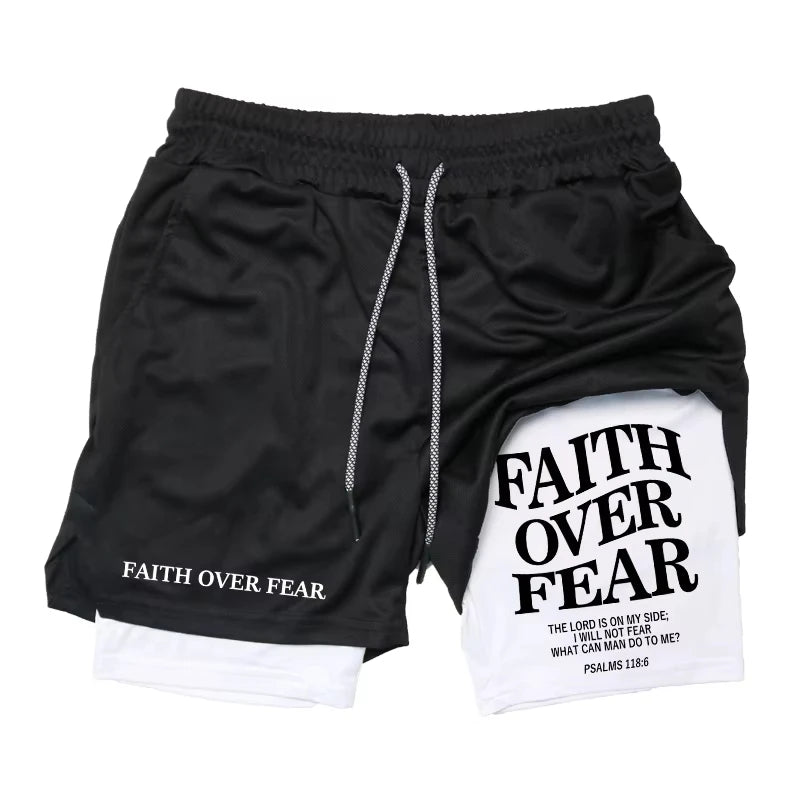 Cross Bible Fitness Shorts 💪 ✝️