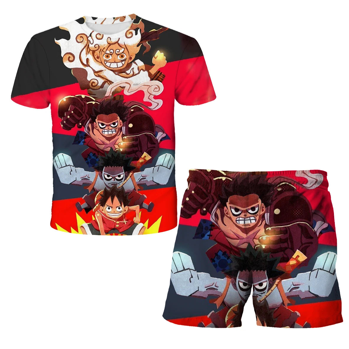 Anime 3D One Piece T-shirt