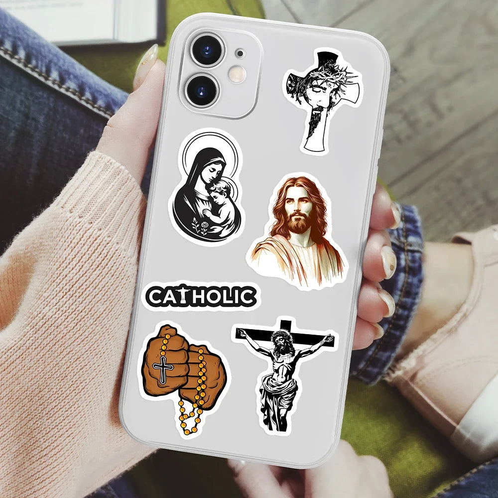 Jesus Bible God Christian Stickers