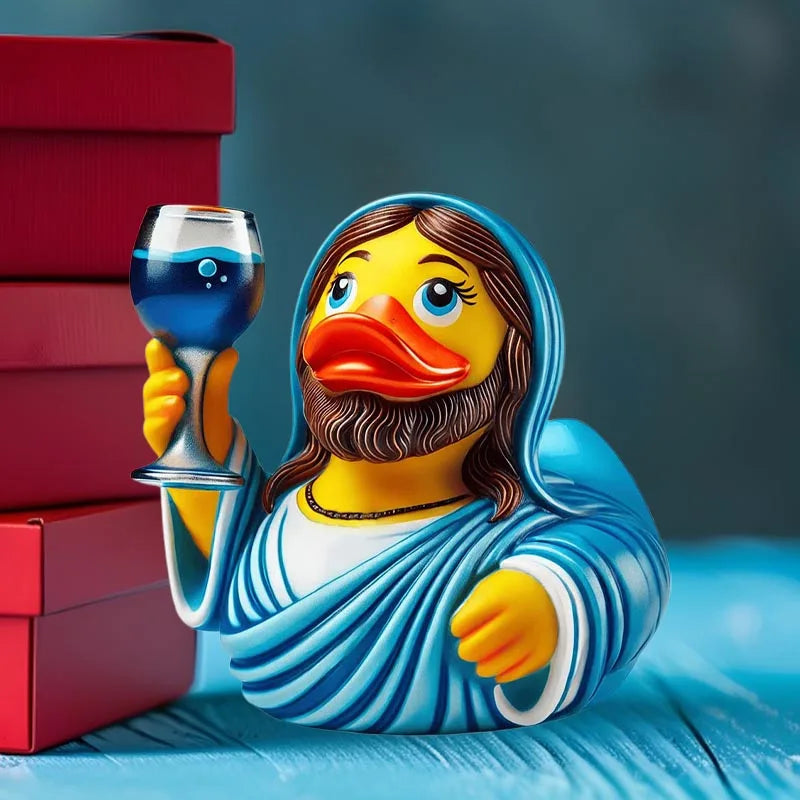 Funny Duck Sculpture