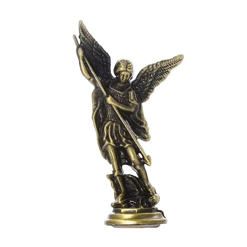 Christian Saint Michael Figure