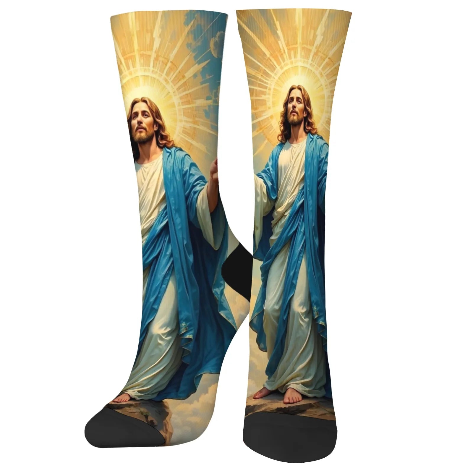Jesus Sacred Heart Socks