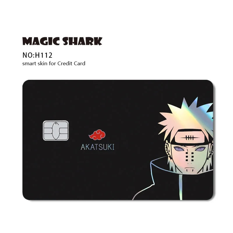 Pain Anime Sticker for Credit Cards