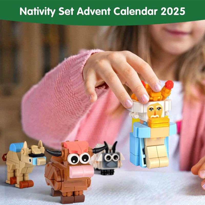 Christmas Advent Calendar Gift Box