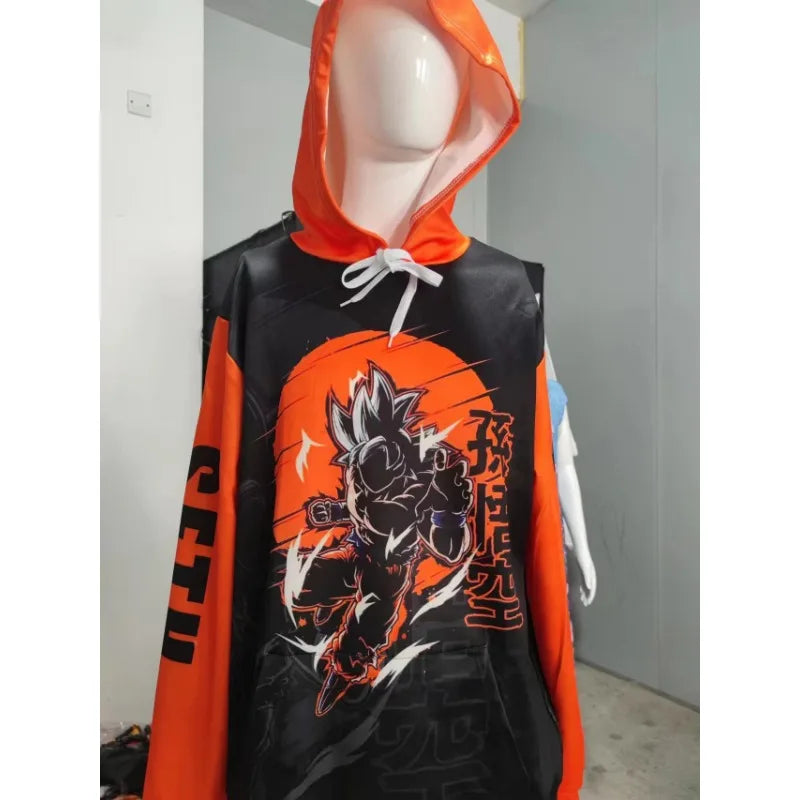 Winter Oversized Dragon Ball Hoodie