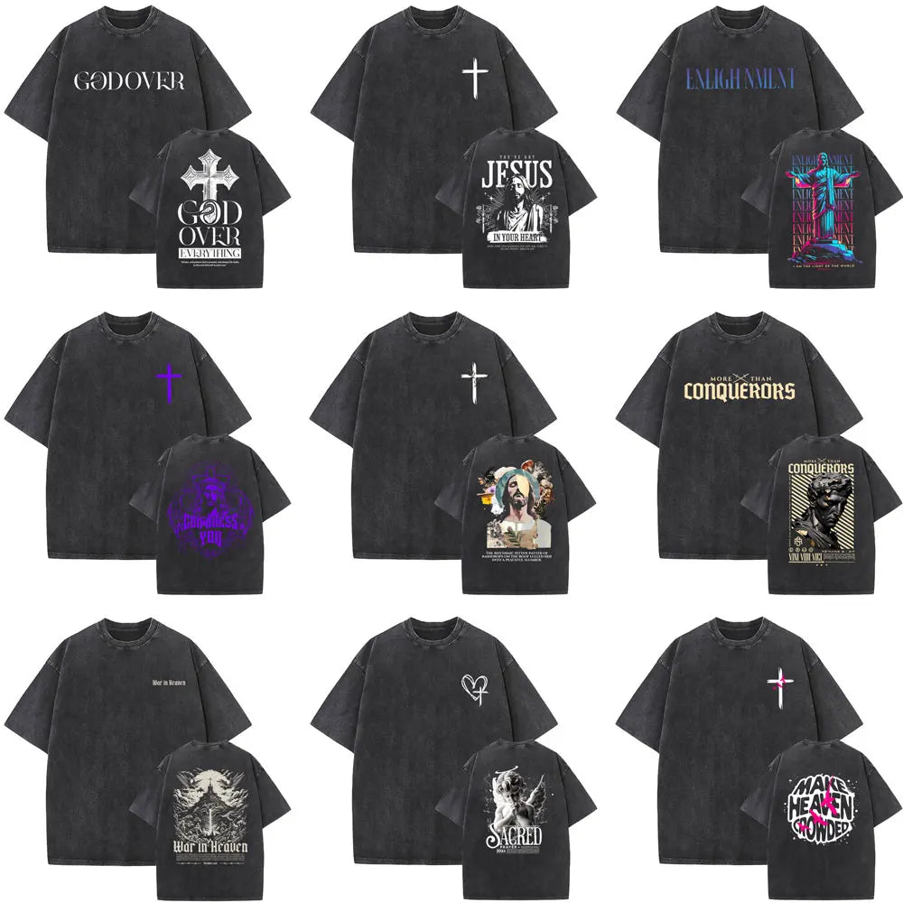 Jesus Vintage Washed T-shirt