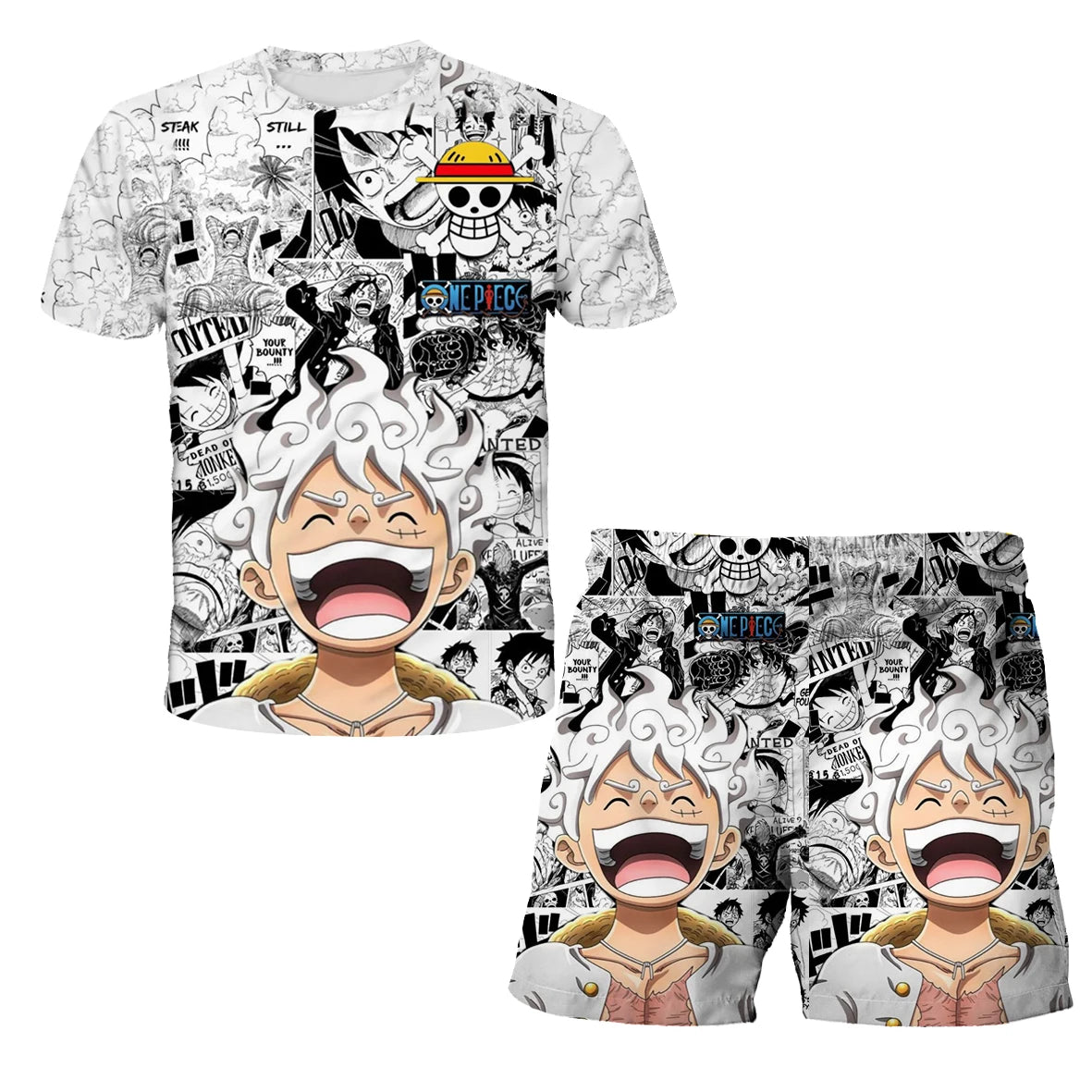 Anime 3D One Piece T-shirt