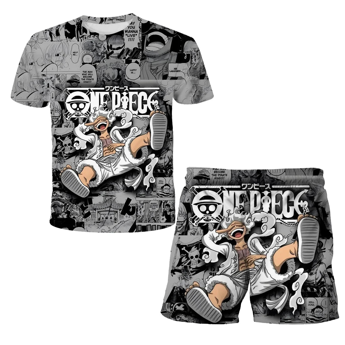 Anime 3D One Piece T-shirt