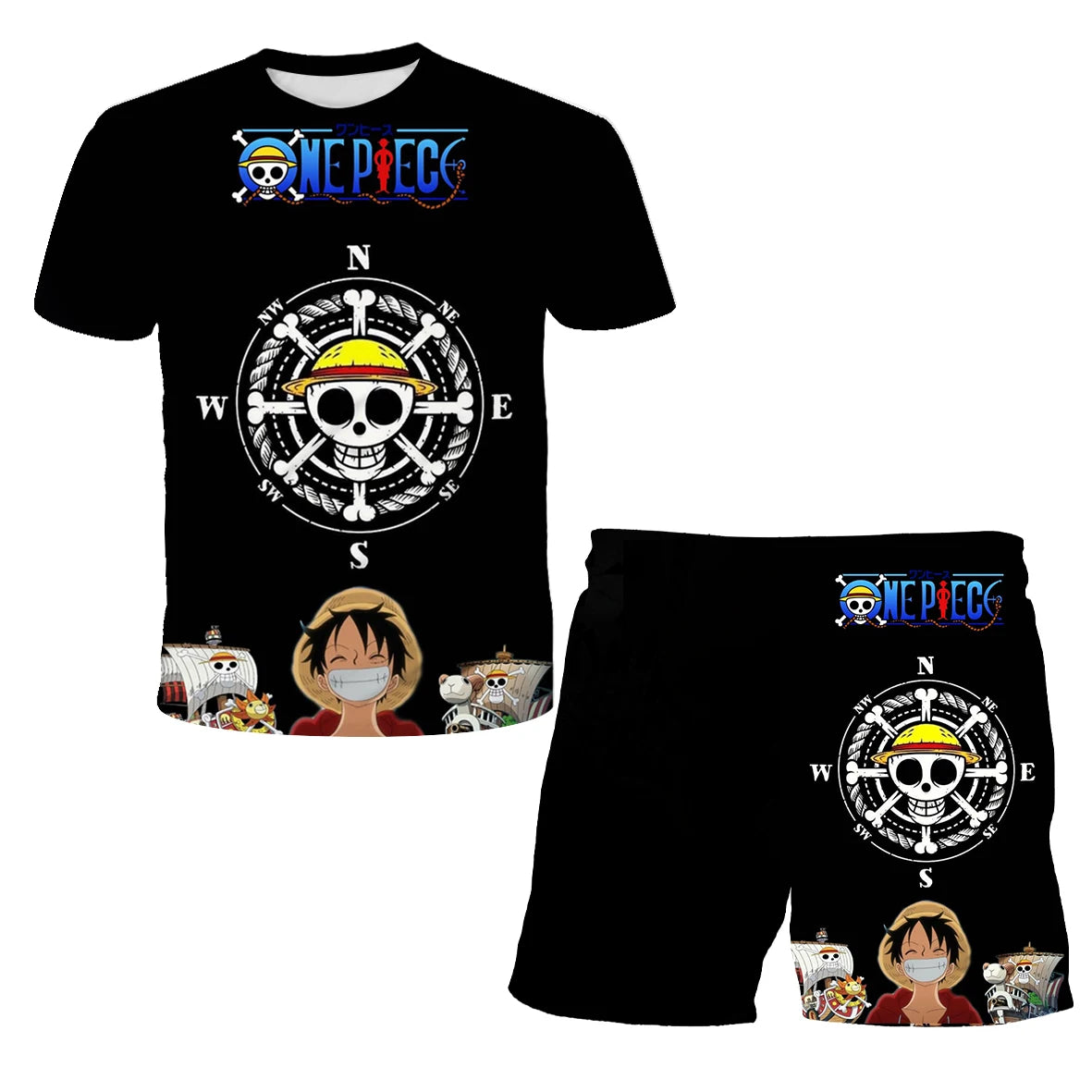 Anime 3D One Piece T-shirt
