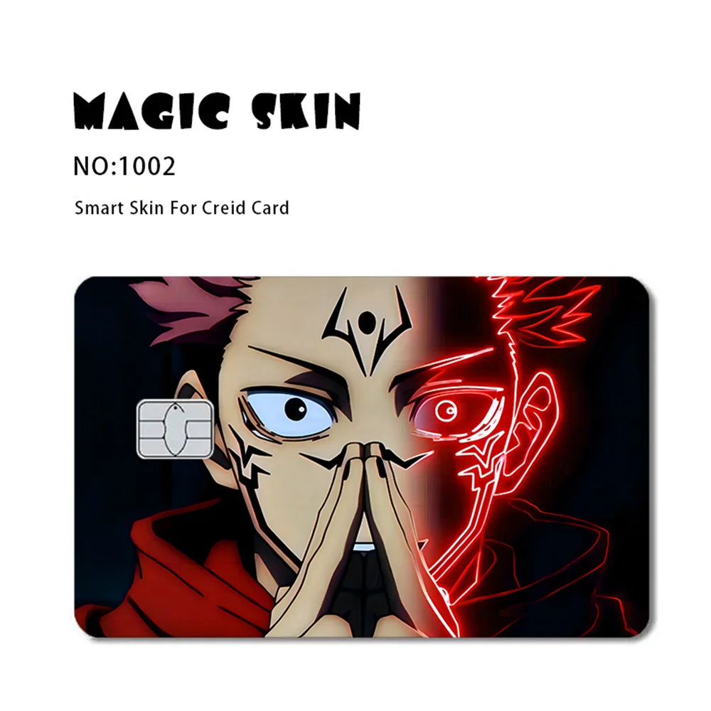 Jujutsu Kaisen Sticker  for Credit Cards