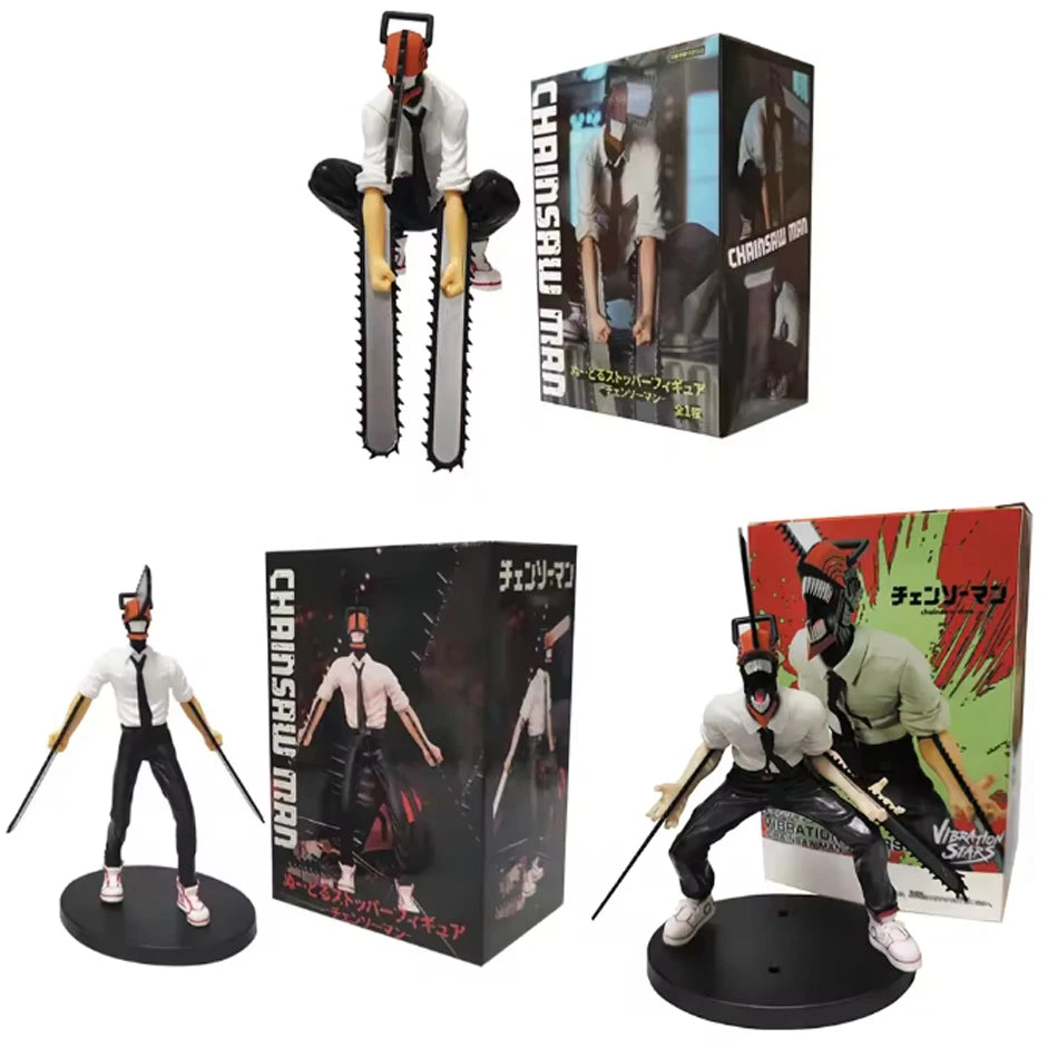 Chainsaw man anime figure