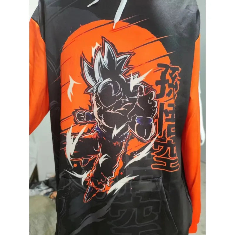 Winter Oversized Dragon Ball Hoodie