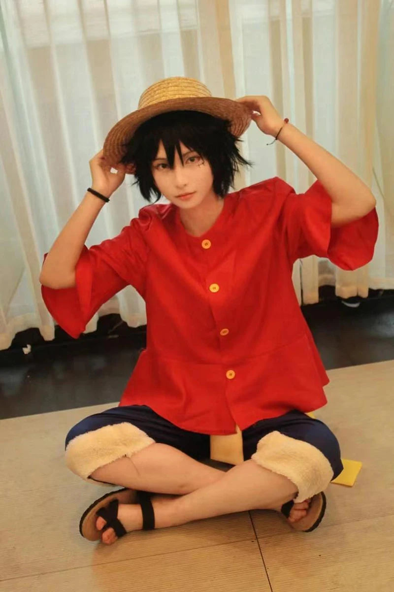 One Piece Pirate Luffy Cosplay Costumes