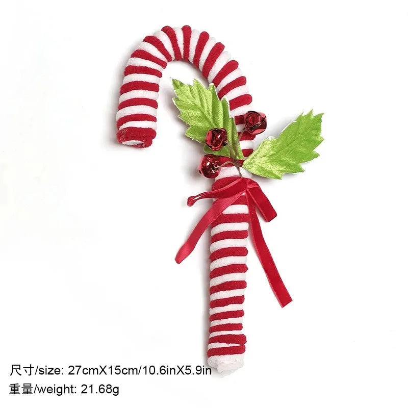 Christmas Decorations Candy Snow Berries Artificial