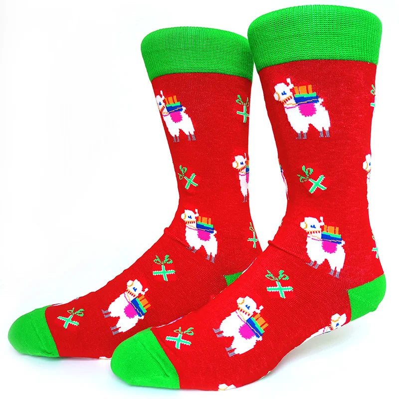 2025 New Men Christmas Socks
