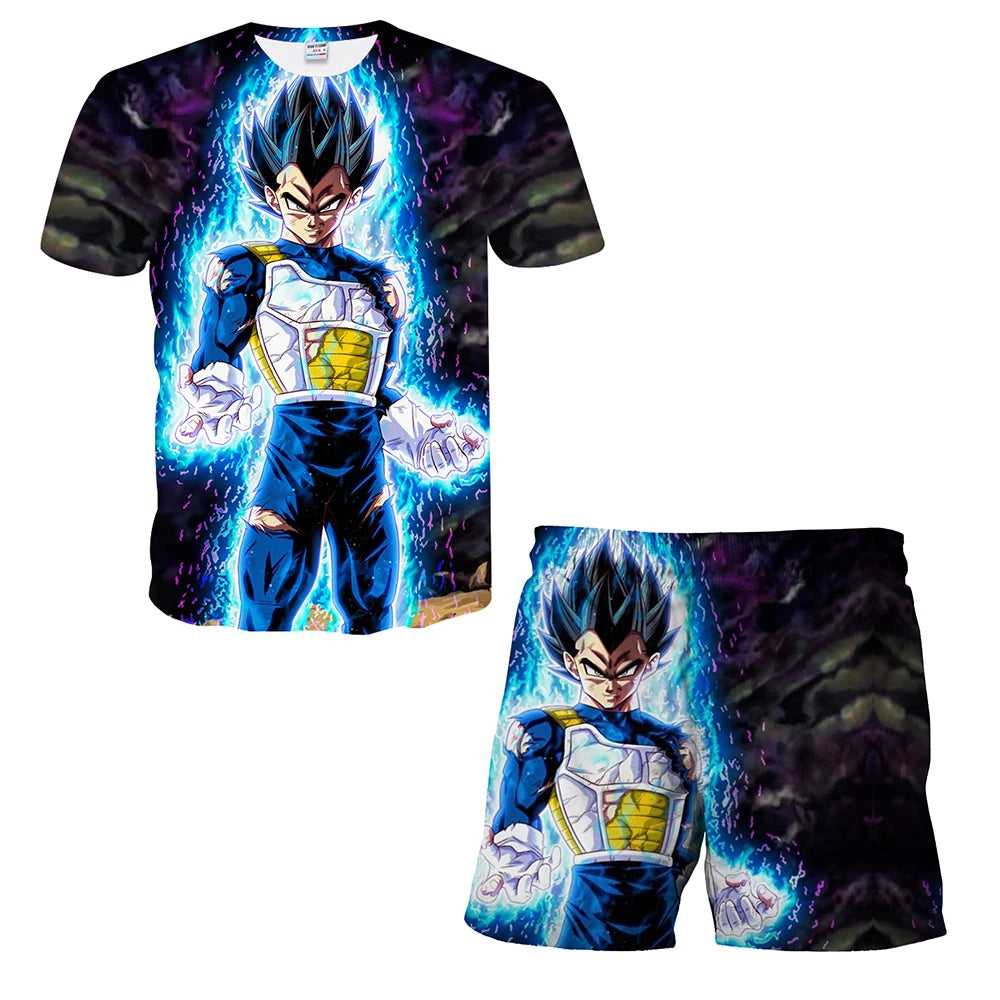 Anime Dragon Ball Z Boy 3D T-shirt