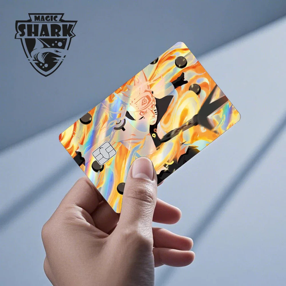 Pain Anime Sticker for Credit Cards